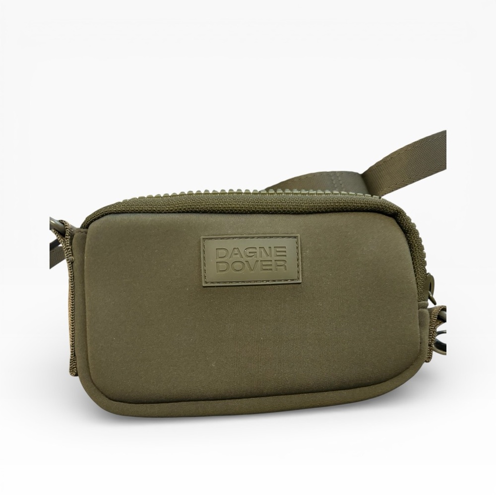 Dagne Dover Mara Phone Sling Crossbody Bag dark moss